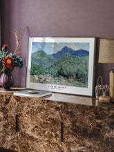 Monet Valle Buona Near Bordighera - Art Print